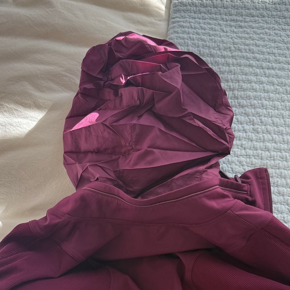 Lululemon Burgundy Zip-Up Jacket - Picture 9 of 11